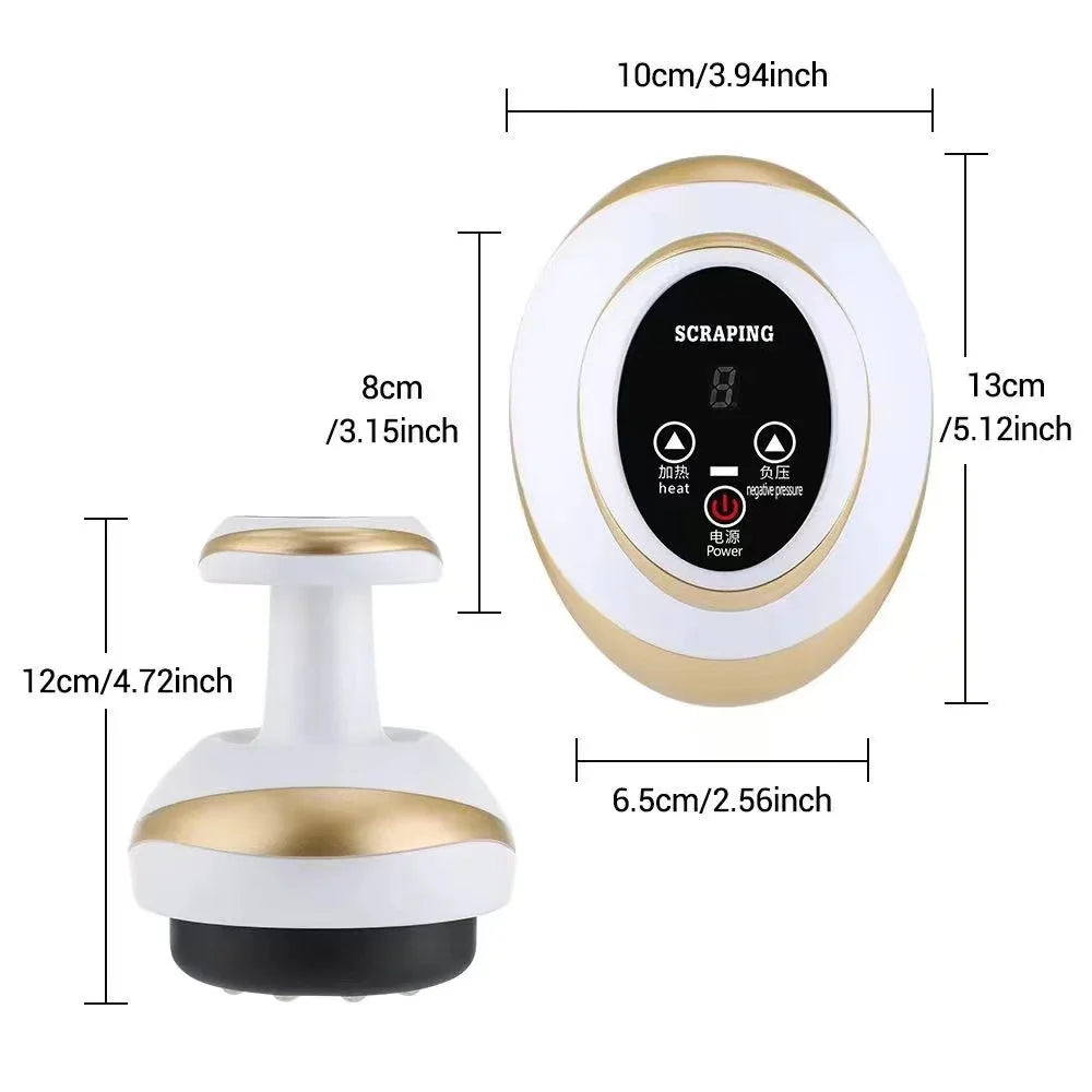 CelluBurn Elite: Electric Cupping & Scraping Body Massager
