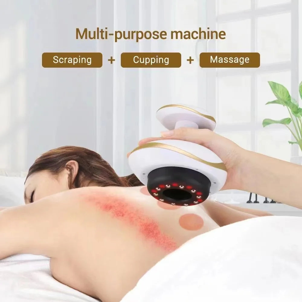 CelluBurn Elite: Electric Cupping & Scraping Body Massager