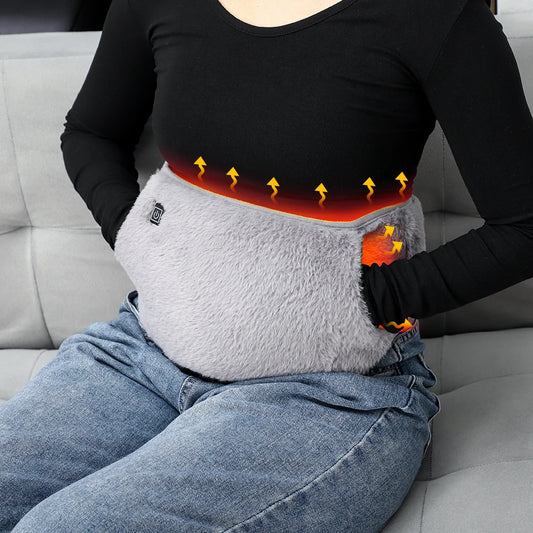ComfortHeat USB: Adjustable Waist Therapy Belt for Menstrual Relief