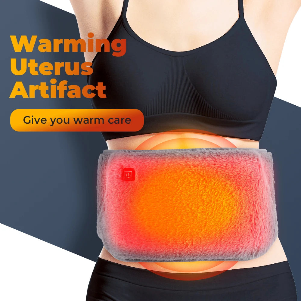 ComfortHeat USB: Adjustable Waist Therapy Belt for Menstrual Relief