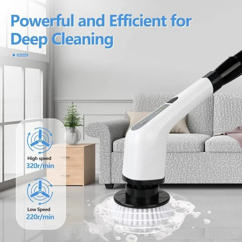 PowerScrub Elite: 7-in-1 Electric Cleaner for Windows and Walls