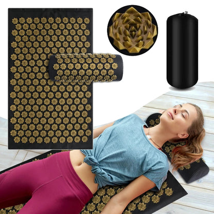 ZenPulse Fitness Mat: Body Needles Acupressure System for Yoga