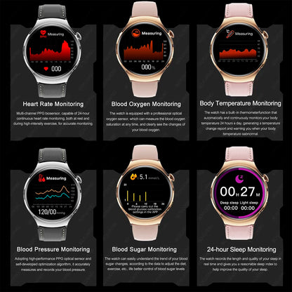 Vitality360 Mini: Huawei GT4 Smart Watch with AMOLED HD Screen